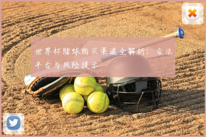 世界杯赌球购买渠道全解析：合法平台与风险提示