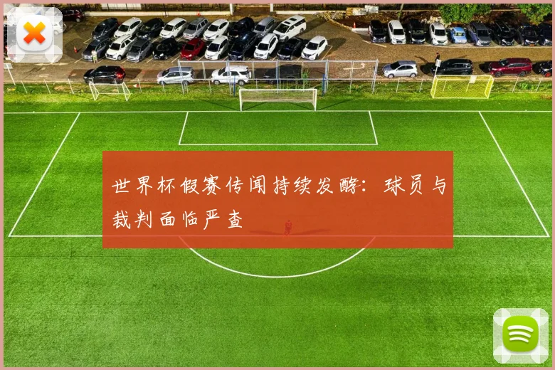 世界杯假赛传闻持续发酵:球员与裁判面临严查